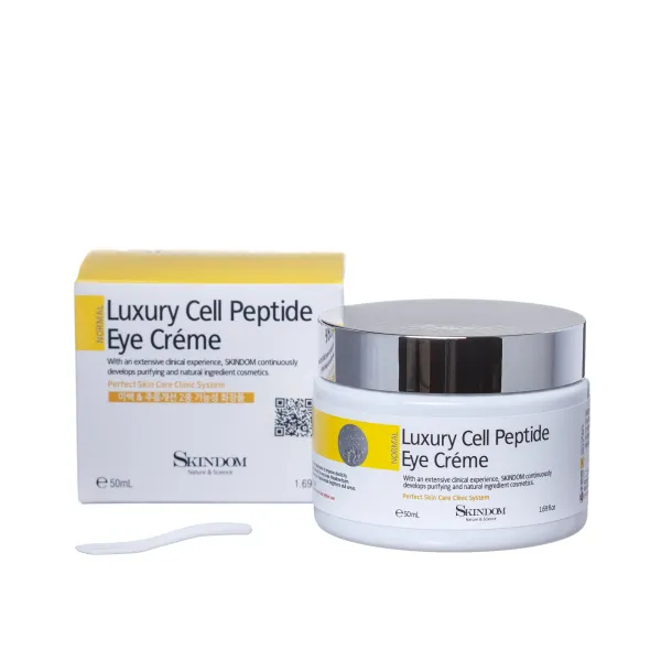 Skindom Крем для кожи вокруг глаз Luxury Cell Peptide Eye Cream с элитными пептидами, 50 ml