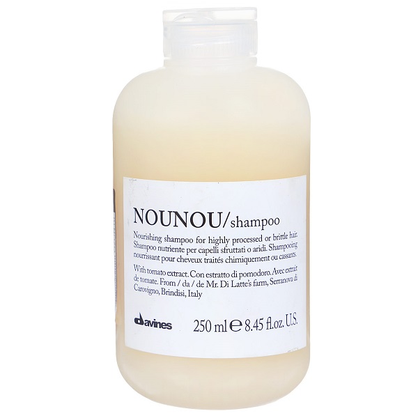 Davines Nounou Shampoo - Питательный шампунь для уплотнения волос, 250 мл