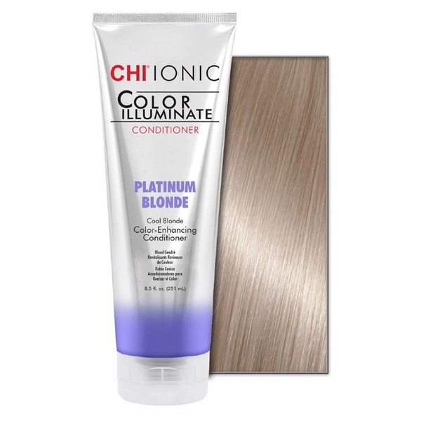 CHI Ionic Color Illuminate Conditioners Platinum Blonde - Тонирующий кондиционер Платиновый блонд, 251 мл
