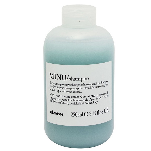 Davines Minu Shampoo - Защитный шампунь для сохранения косметического цвета волос, 250 мл