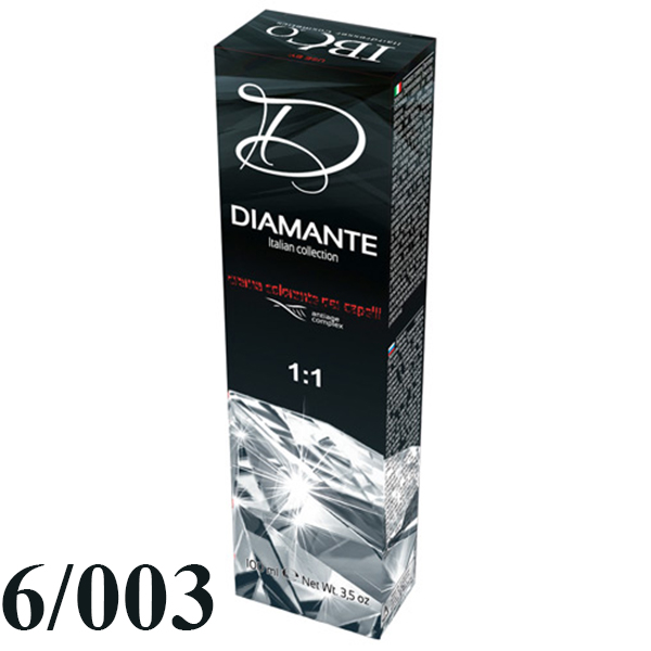 Крем-краска   DIAMANTE ARGAN OIL, 6/003 Темный блондин натуральный интенсивный, 100 мл