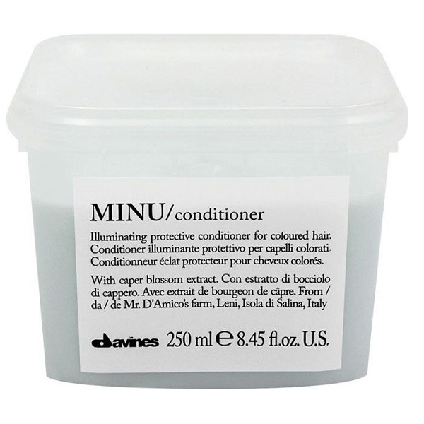 Davines Minu Conditioner - Защитный кондиционер для сохранения косметического цвета волос, 250 мл