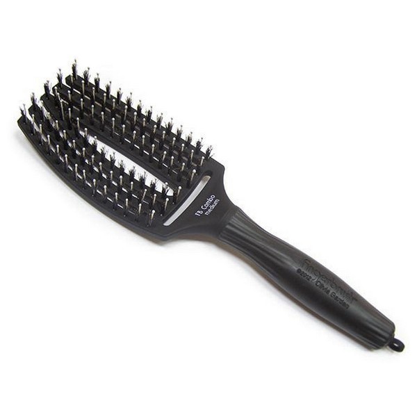 Olivia Garden Finger Brush Combo Medium - Щетка для волос с натуральной щетиной