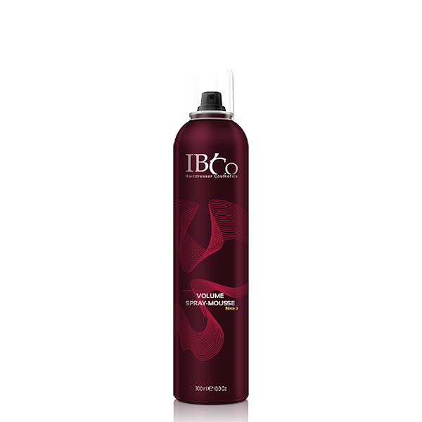 IBCo Volume Spray-Mousse, force 3 - Спрей-мусс для прикорневого объема волос, 300 мл