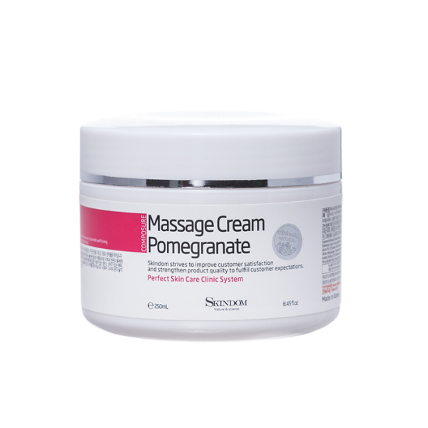 Skindom Массажный крем для лица Massage Cream Pomegrante с экстрактом граната, 250 ml