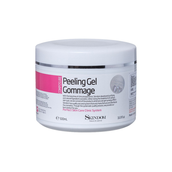 Skindom Пилинг-гель гоммаж для лица Peeling Gel Gommage, 500 ml