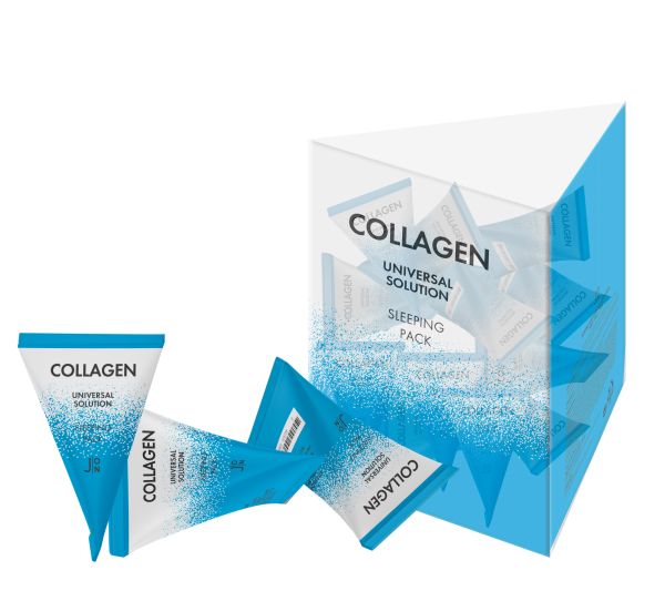 [J:ON] КОЛЛАГЕН  Маска для лица Collagen Universal Solution Sleeping Pack, 1шт * 5гр