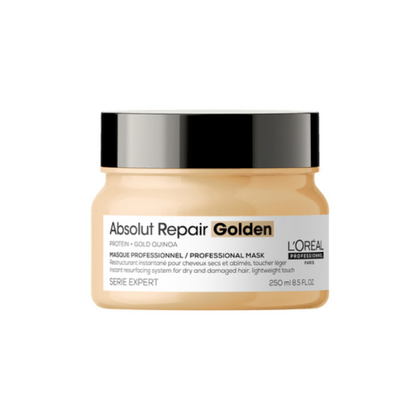 Маска Absolut Repair Golden с золотой текстурой для восстановления поврежденных волос, 250 мл