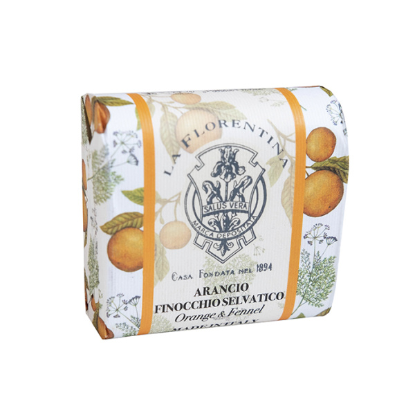 La Florentina Мыло Orange & Wild Fennel / Апельсин и Дикий Фенхель 106 г