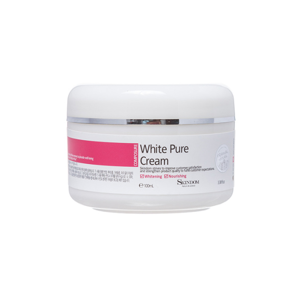 Skindom Крем для лица White Pure Cream отбеливающий, 100 ml