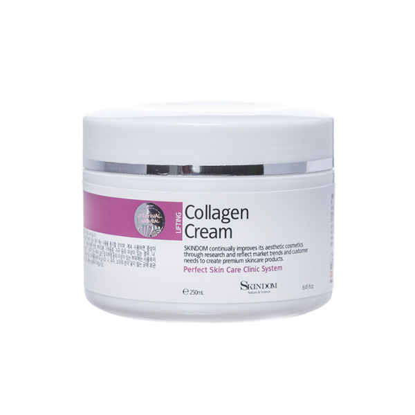 Skindom Массажный крем для лица Massage Cream Collagen с коллагеном, 250 ml