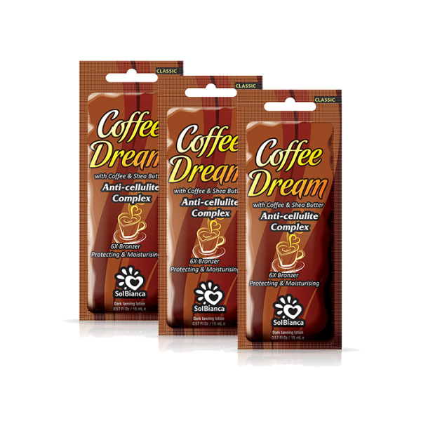 Крем для солярия Coffee Dream, 15 мл (упаковка 3 шт)