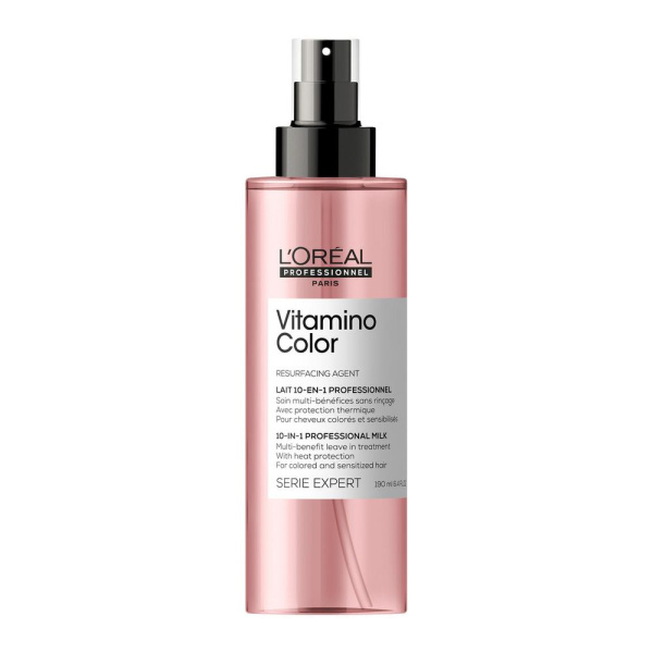 Профессиональный несмываемый спрей-уход Vitamino Color для окрашенных волос, 190 мл