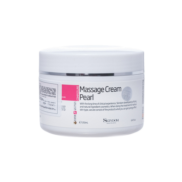 Skindom Массажный крем для лица Massage Cream Pearl с жемчугом, 250 ml