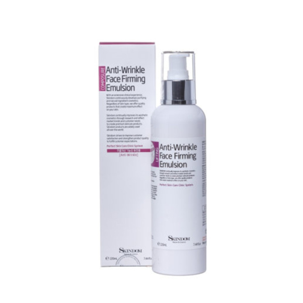 Skindom Эмульсия для лица Anti-Wrinkle Face Firming Emulsion укрепляющая против морщин, 220 ml