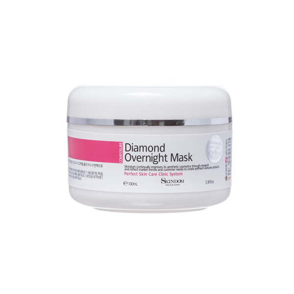 Skindom Ночной крем-маска для лица Diamond Overnight Mask алмазный, 100 ml