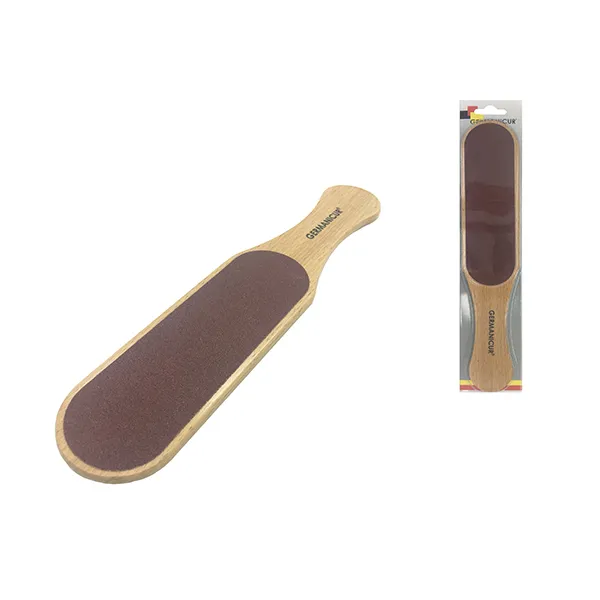 Терка GM-196-02 деревянная педикюрная 80/150 влагостойкая