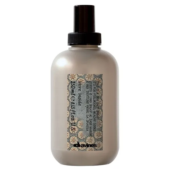 Davines More Inside Sea Salt Spray - Спрей с морской солью для объемных свободных укладок, 250 мл