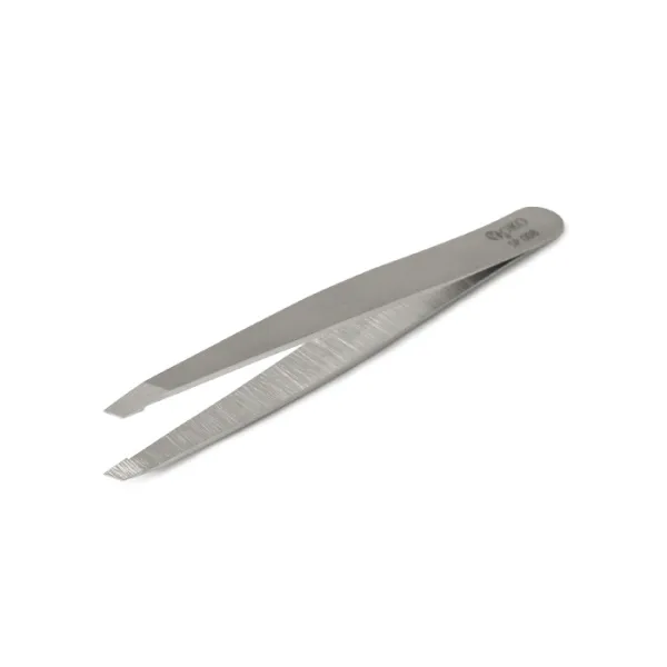 Y SP 008 Пинцет скошенный, матовый, 95 мм