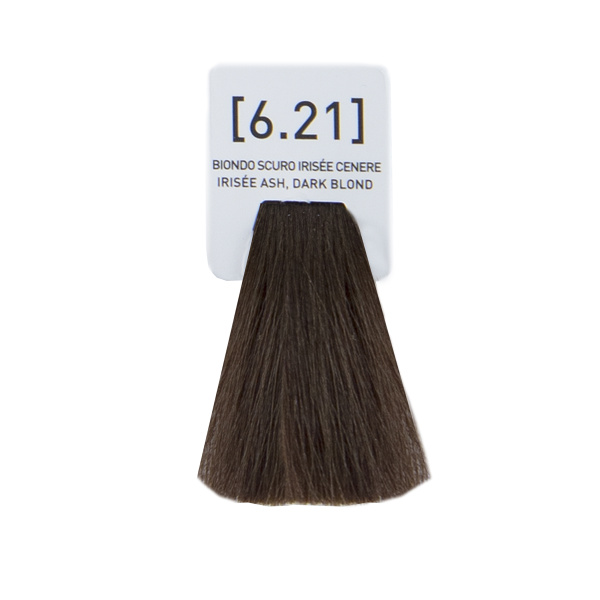 Перманентный краситель для волос 6.21 Перламутрово-пепельный темный блондин INCOLOR, 100 мл